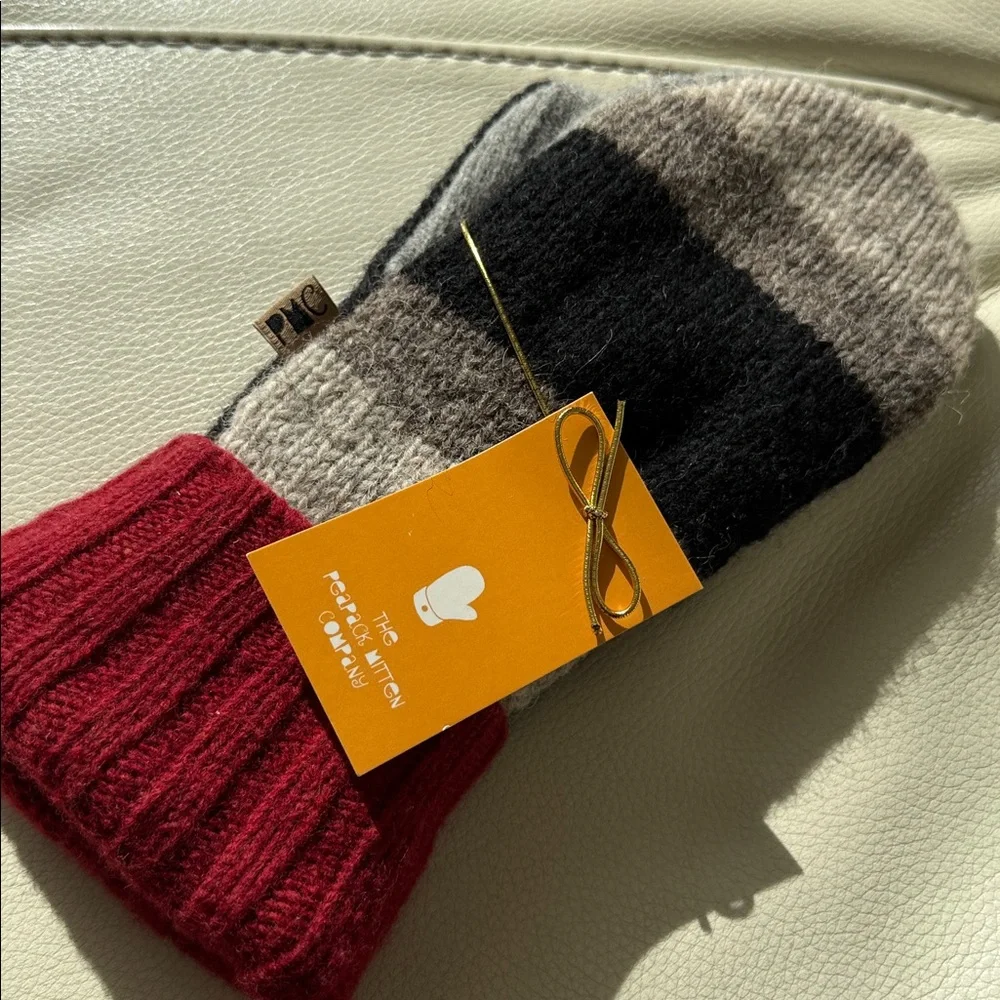 The Peapack Mitten Company Upcycled Wool Mittens‎